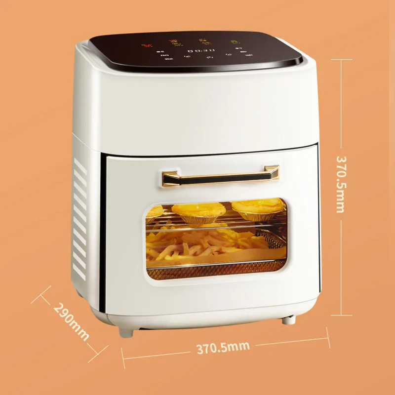 15L 1400W Food Grade Kitchen Appliances Digital Without Oil Electric air Fryer Toaster Oven