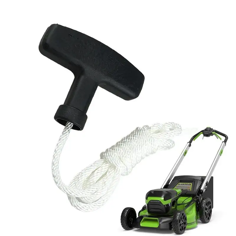 Recoil start rope full grip lawn mower start handle recoil start handle lawn mower pull starter engine starter