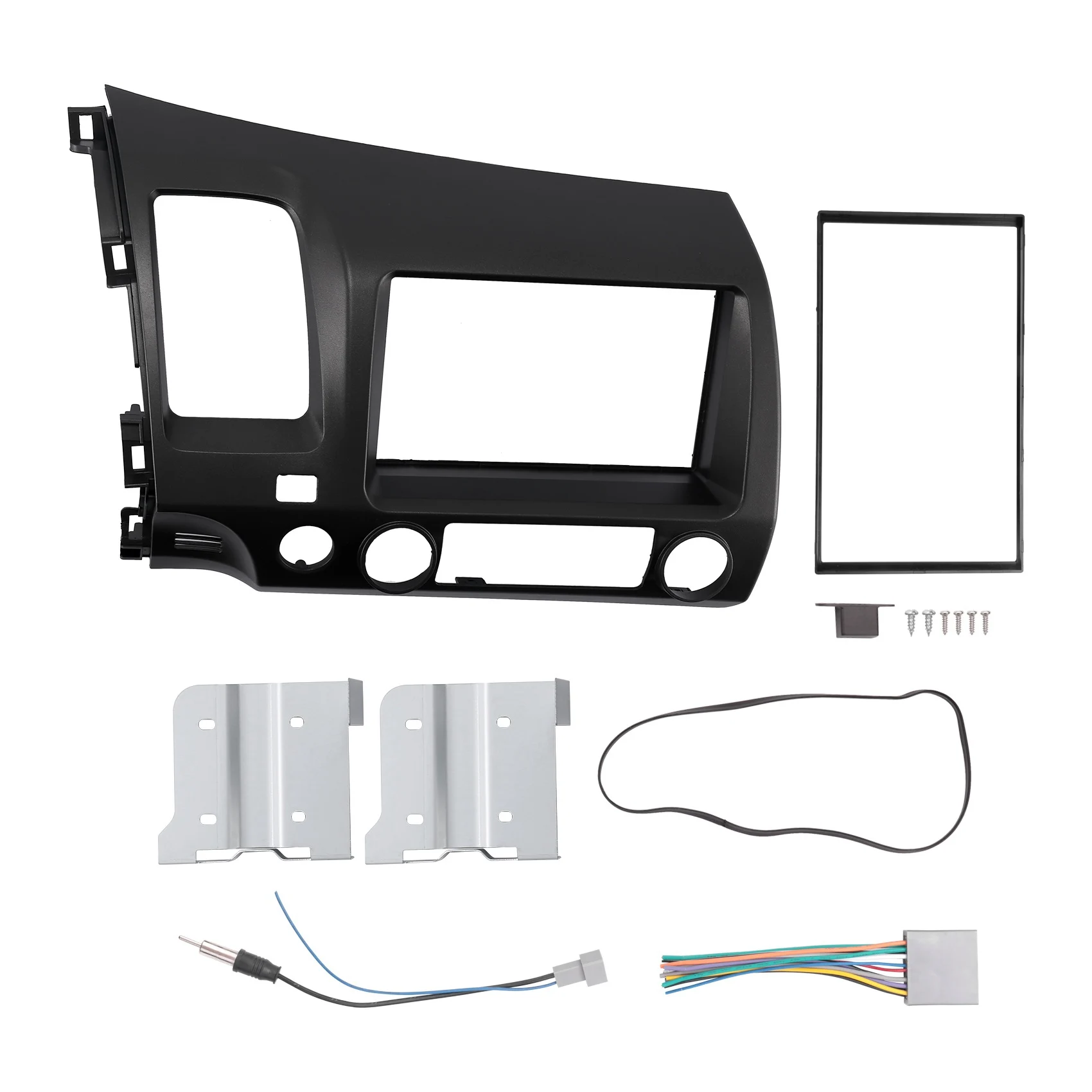 

Серый жгут проводов автомобильного радиоприемника Double Din подходит для Honda Civic 2006-2011 гг.