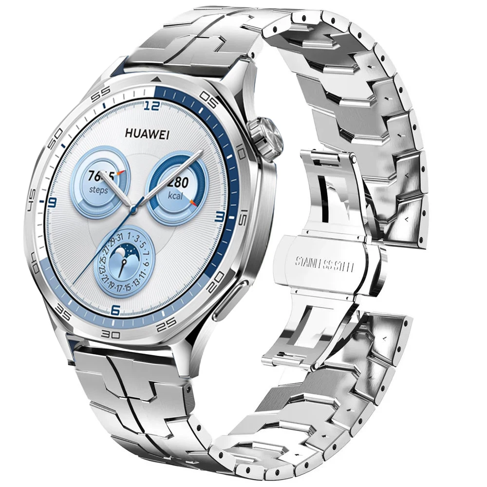 Edelstahlarmband für Huawei Watch GT 6 Pro GT6 GT5 GT4 GT3 46 mm Luxus-Metallband Correa für Huawei Watch 5 4 3Pro Armband – Detail 7