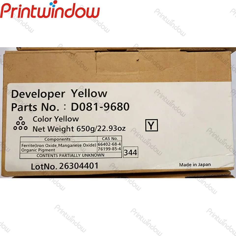 D081-9680 D081-9640 D081-9670 D081-9660 Original Developer for Ricoh MP C6000 C7500 C6501 C7501