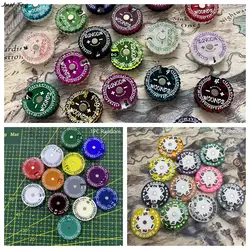 1PC Acrylic 0-59/00-99/0-9 Wounds/Life Tracker Random Color Small Size Counter 32/30/20MM Round Health Damage Wounds Tracker