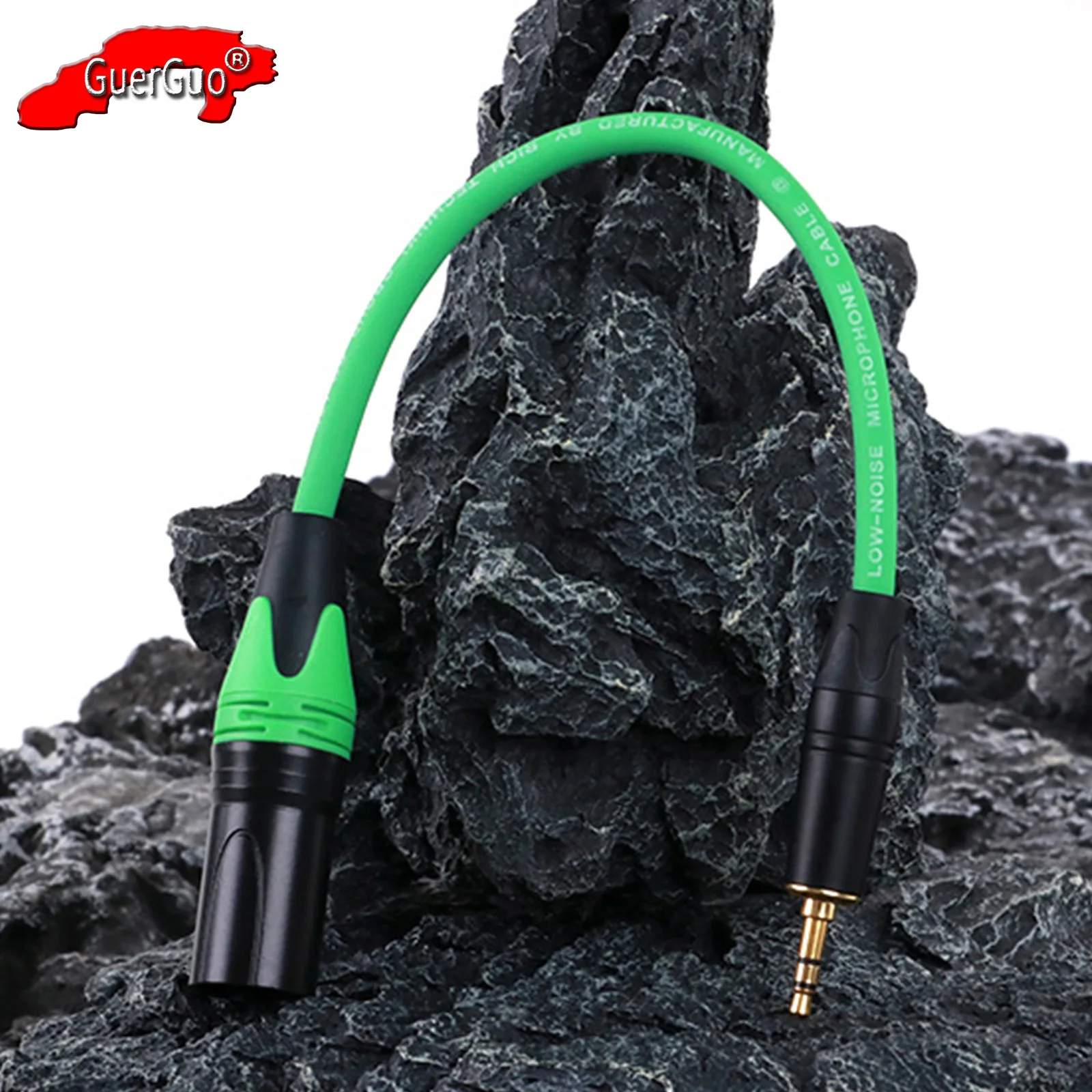 

3.5mm to XLR Cable,Aux TRS Stereo Male Jack to 3Pin XLR Male MIC Audio Extension Converter Adapter Shielded Cord for Speaker