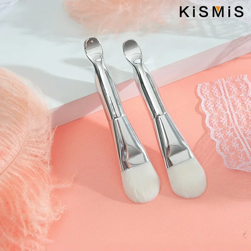 1 paquete de máscara de silicona profesional, masajeador Facial, instrumento de limpieza de belleza, aplicador de cepillo de maquillaje