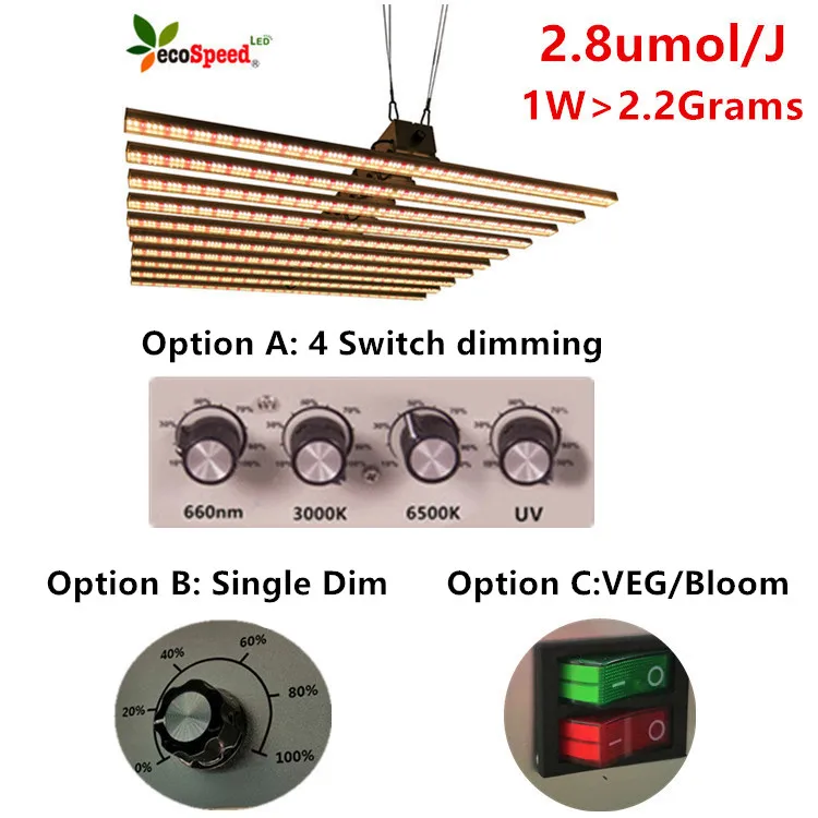 

Светодиодный светильник rohs для роста растений, 1200 Вт, 1000 Вт, 600 Вт, 400 Вт для освещения палатки