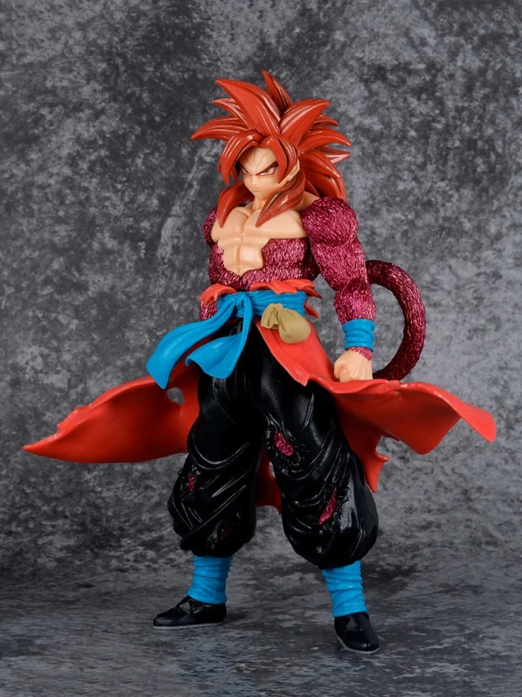 27cm Anime Dragon Ball Heroes F igure Son Goku ZENO Super Saiyan 4 Boundary Break Goku Action Figures Collection Model Toys