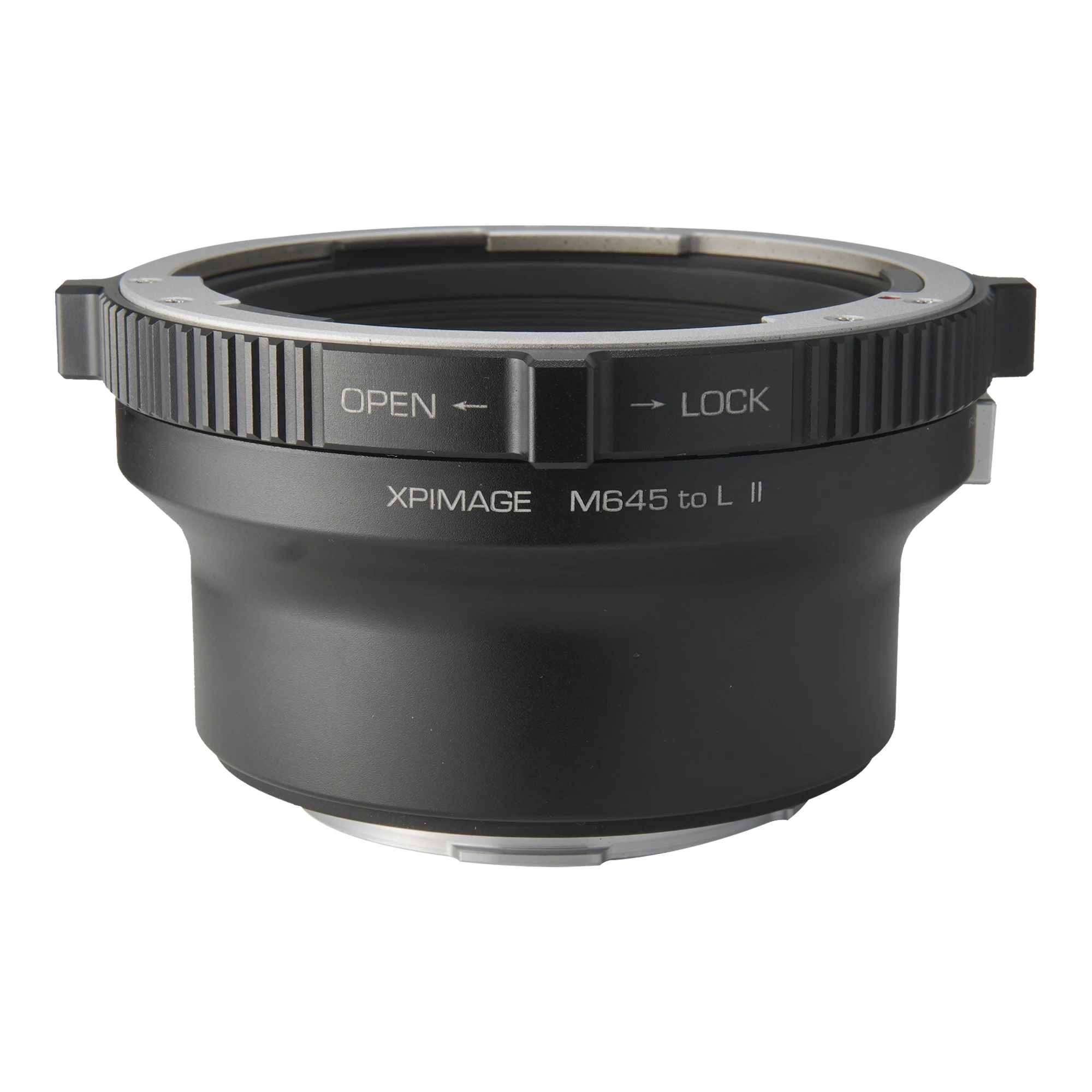 XPIMAGE M645 to L Lens Mount Adapter Ring Compatible with Mamiya 645 Lenses for Leica SL and Panasonic S5 L Camera