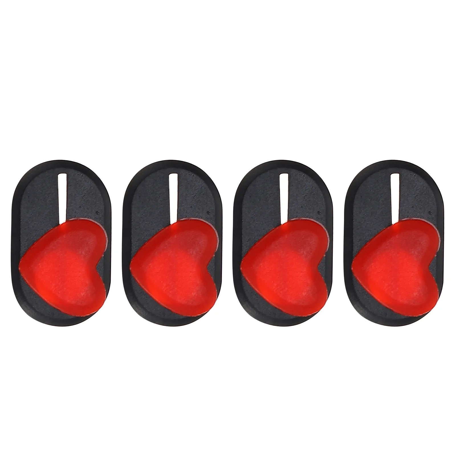 

4 шт. Защитные накладки для веб-камер ноутбуков и планшетов, тонкие сдвижные крышки для ПК, материал ABS