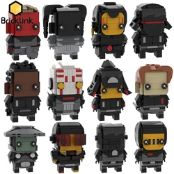 Bricklink MOC Star Movie Figures Inquisitorius Inquisitors Series Bricks Sets Grand Building Blocks Kid Toys Christmas Gift