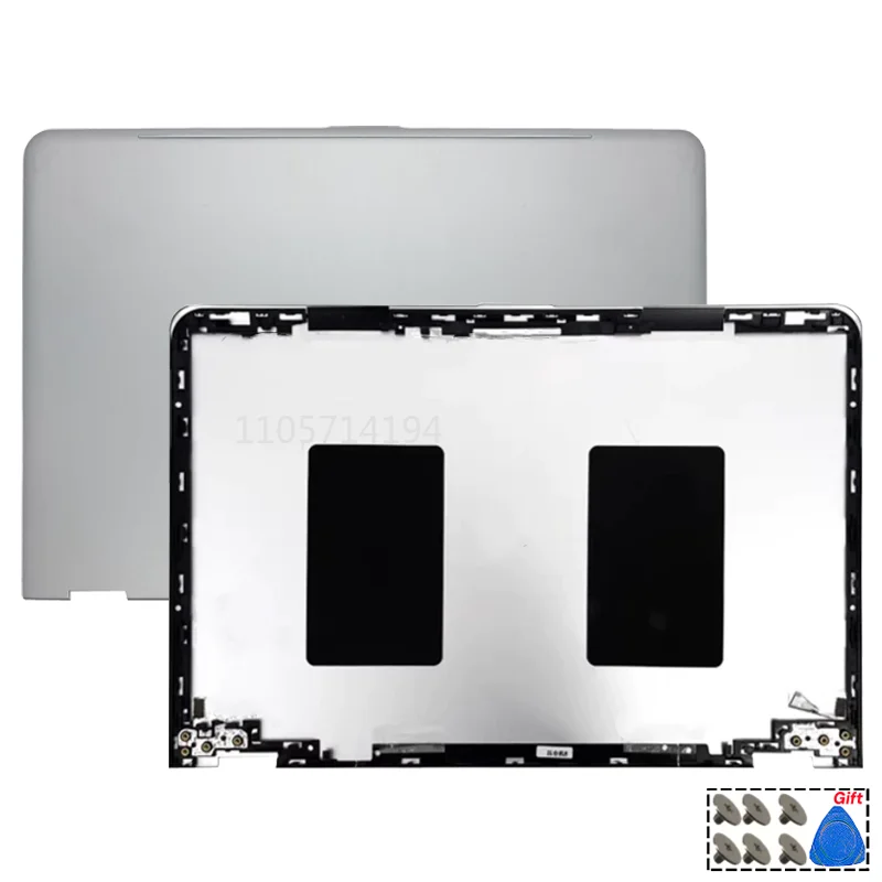 For ENVY X360 15-AQ M6-AQ 15-AR M6-AR TPN-W119 Screen Rear Lid Top Case Palmrest Bottom Case Silver Brown Replace LCD Back Cover
