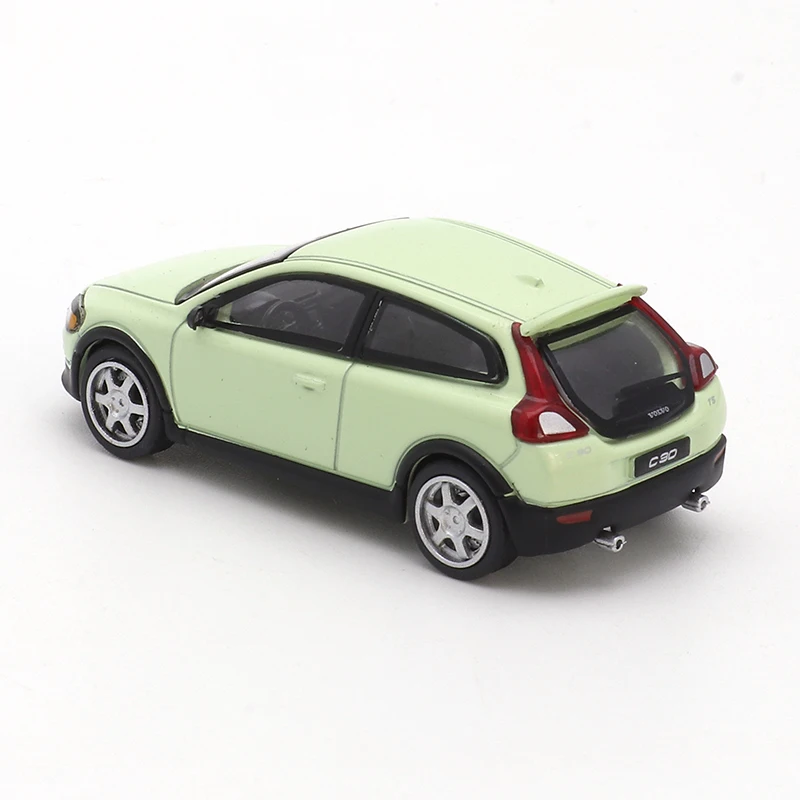 DCT 1:64 Volvo C30- Green 113 Simulation Alloy Small Scale Car Model Decoration Diecast Alloy Collection Gift