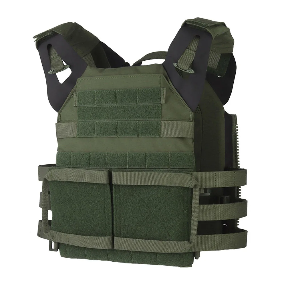 

JPC 2.0 Plate Carrier Lightweight MOLLE Tactical Vest Quick Release Airsoft Combat Training Body Armor Outdoor Hunting Vest Gear