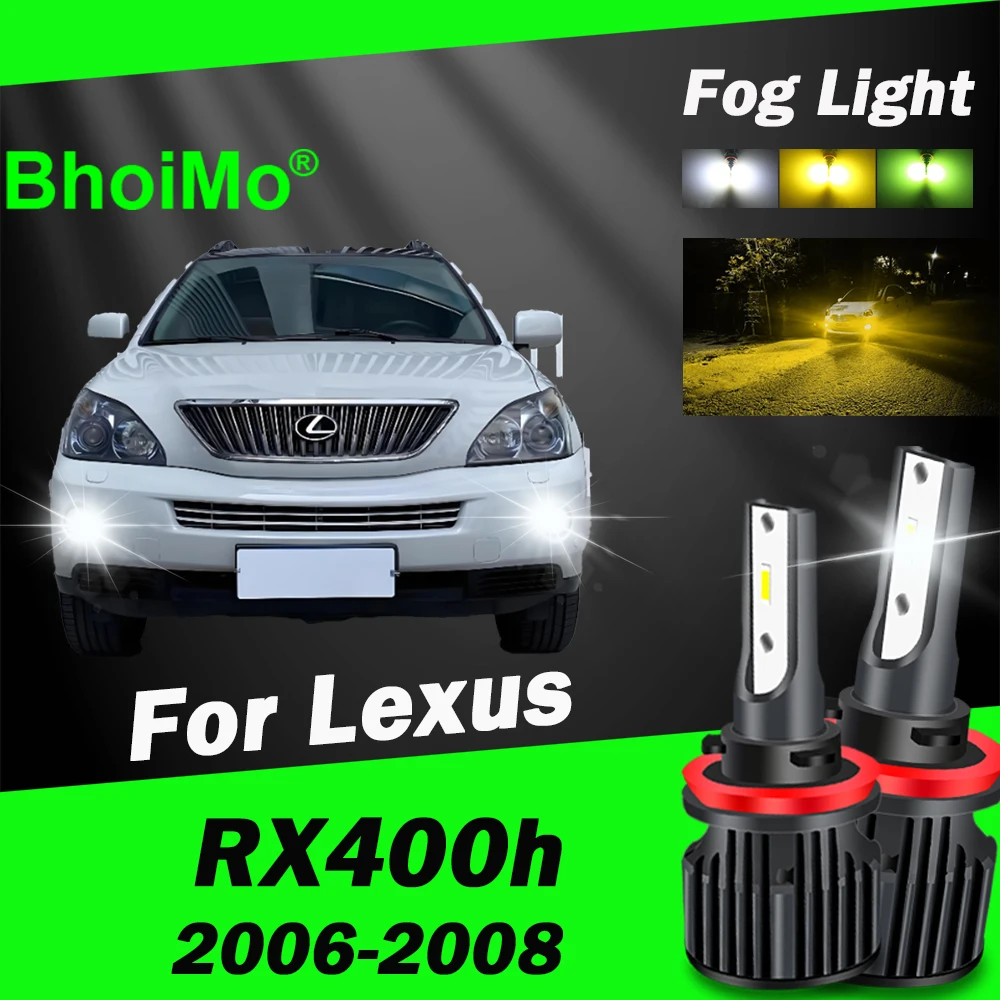 

BhoiMo 2006 2007 2008 For Lexus RX400h Led Bulb Front Fog Light Lamp
