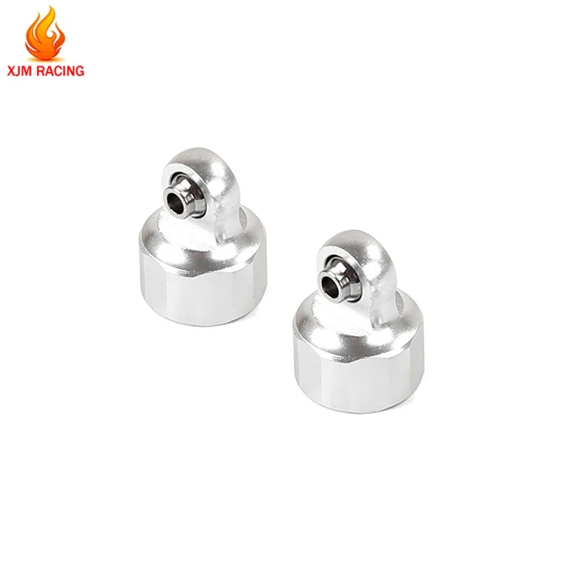 CNC Metal 8MM Amortyzator Pręt Głowica Kulowa Klamra Górny lub Dolny Zestaw do 1/5 HPI ROFUN BAHA ROVAN KM BAJA 5B 5T 5SC Rc Części samochodowe