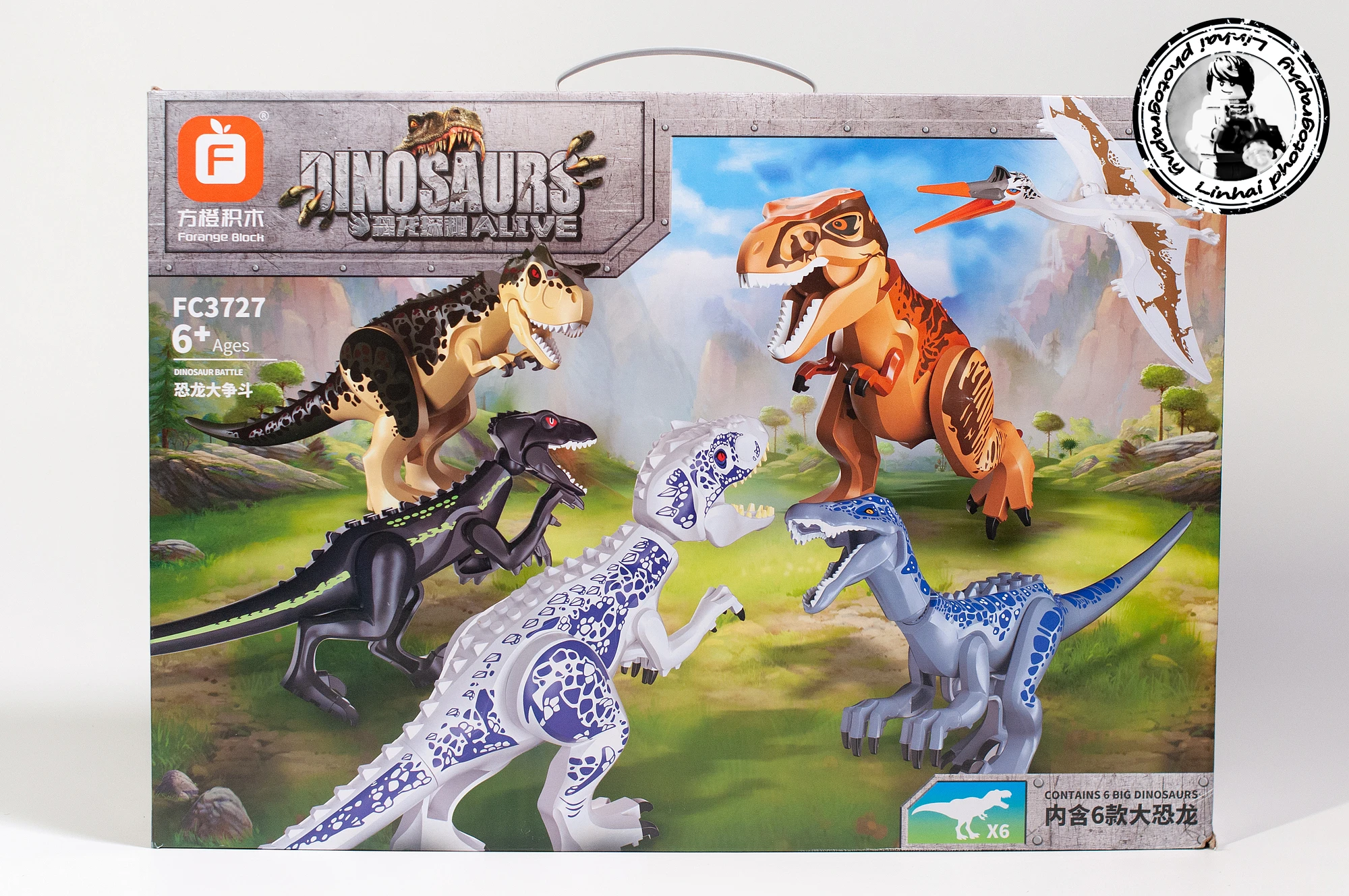 Moc Jurassic Dinosaur Alive Ship Toys Bouwsteen Ontsnapping uit de oceaan Mosasaurus Montagestenen Educatieve sets Kinderen Cadeau