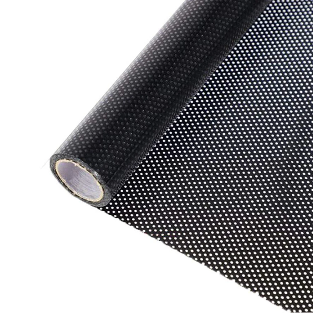 Bedroom Room Darkening Privacy Anti-UV Mesh Sun Blocking Window Stickers Window Film Decal Glass Sticker