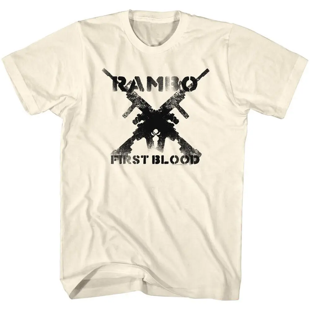 Rambo First Blood Machine Guns T-Shirt