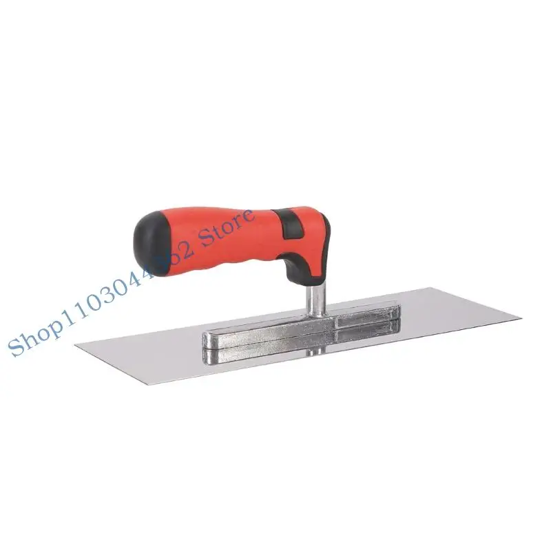 مجرفة التجصيص من الفولاذ المقاوم للصدأ، مسجات الحوائط الجافة للأسمنت، أداة تجصيص لتشطيب البناء #4