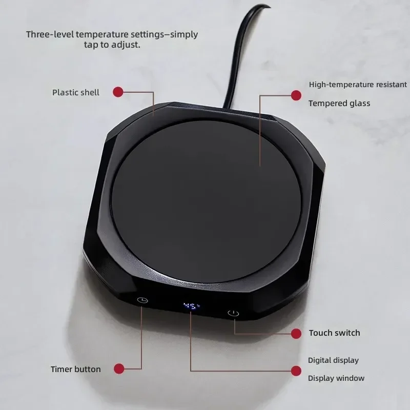 for Household Heating Automatic Constant Temperature Insulation Intelligent Base Hot Milk Warmer Three Speed Adjustable Cup