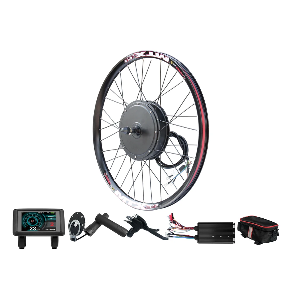 AliExpress Electric Bike Conversion Kit 72V3000W High speed 90-105km/h MTX39 Rear Dropout 135mm,24"-29" 700C,with SW900 or UKC1 Display