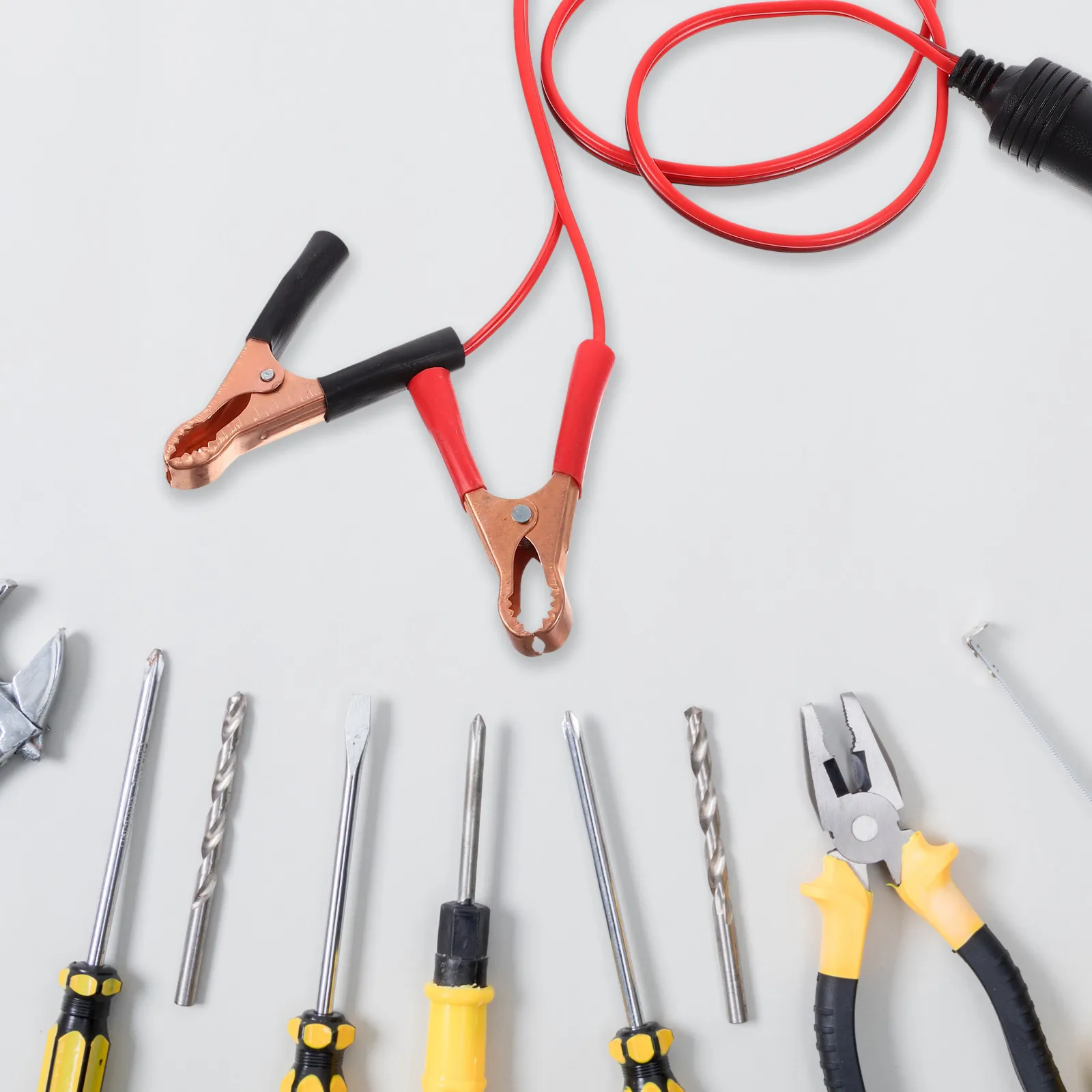 

Кабели-переходники (1,5 м) с зажимами для автомобильного аккумулятора, портативный адаптер питания для инвертора, автохолодильника, легкий вес