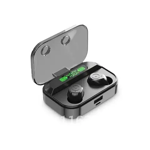

TG01 Earbuds In Ear Bluetooth-compatible V5.1 LED Digital Display Rechargeable Earphones Portable Hands-free with Microphone