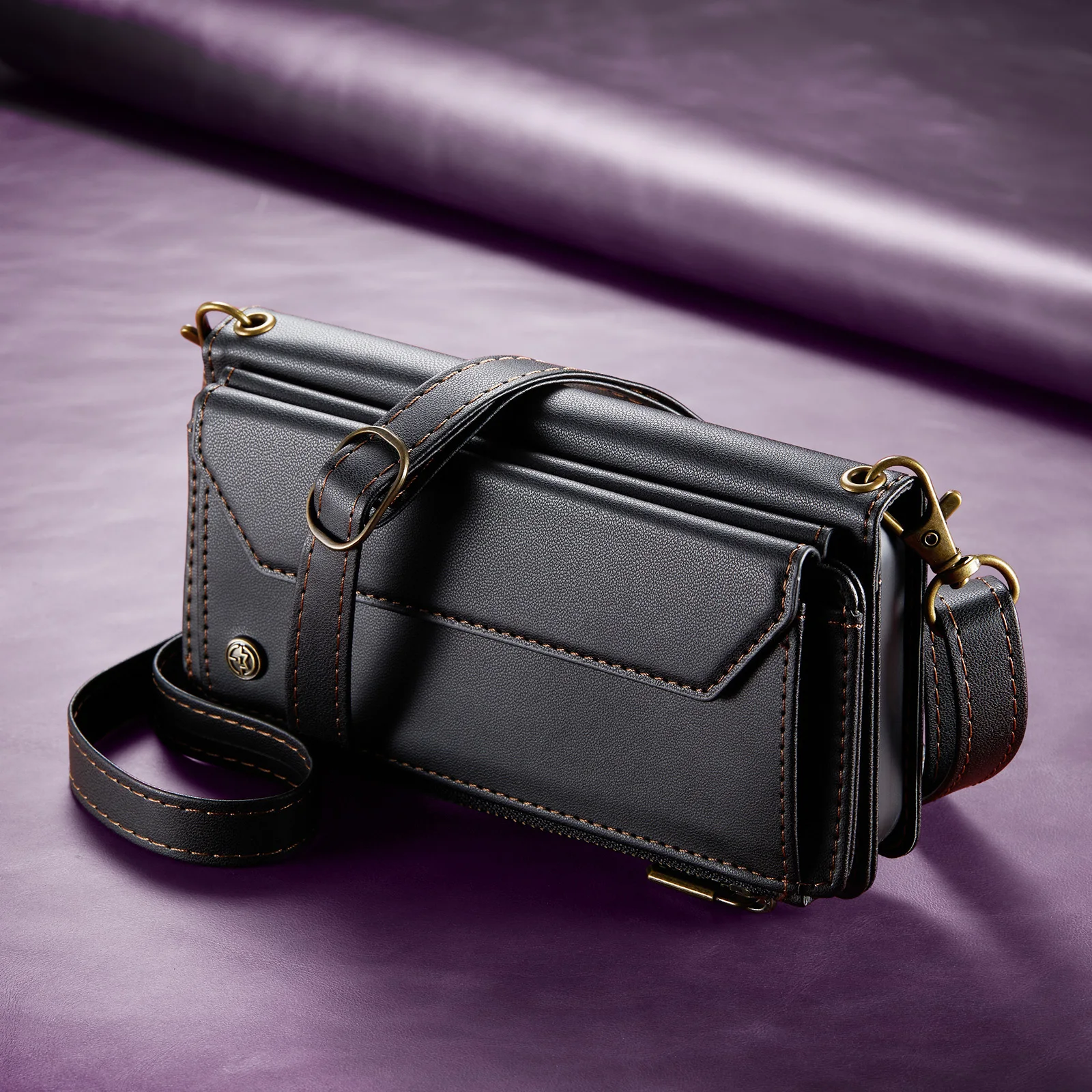 

Чехол-кошелек через плечо для Google Pixel 10 Pro XL 10A Pixel 9 9A 8 7A с RFID-защитой, кожаный, мягкий, с держателем для карт