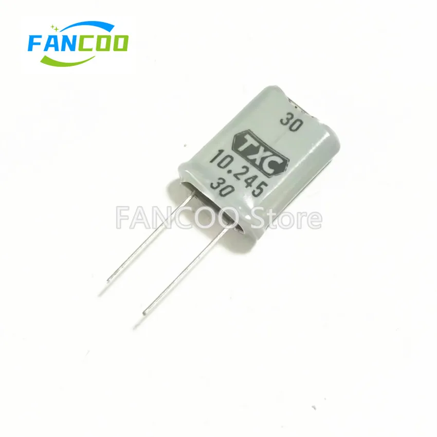 10PCS 10.245MHZ HC-49U NEW QUARTZ CRYSTAL RESONATOR 49U HC49U 10.245 10.245M