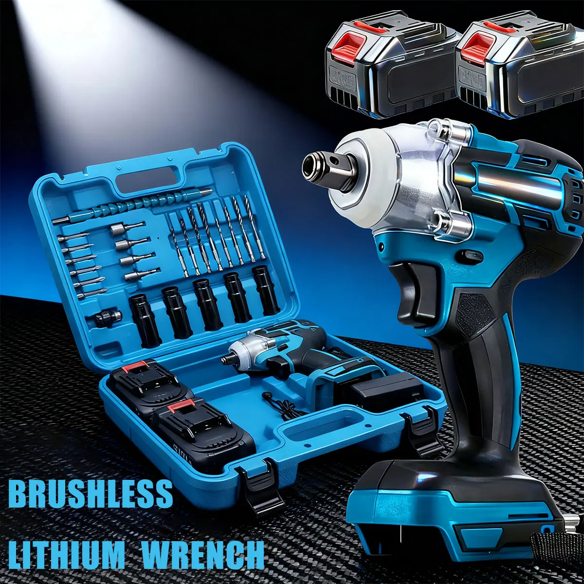

28v cordless impact drill high power rechargeable electric screwdriver electric hammer drill power tools with 2 batteries