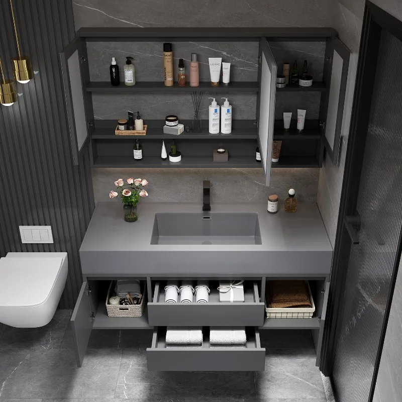 Combination household integrated basin basin rock slab wash face and hands