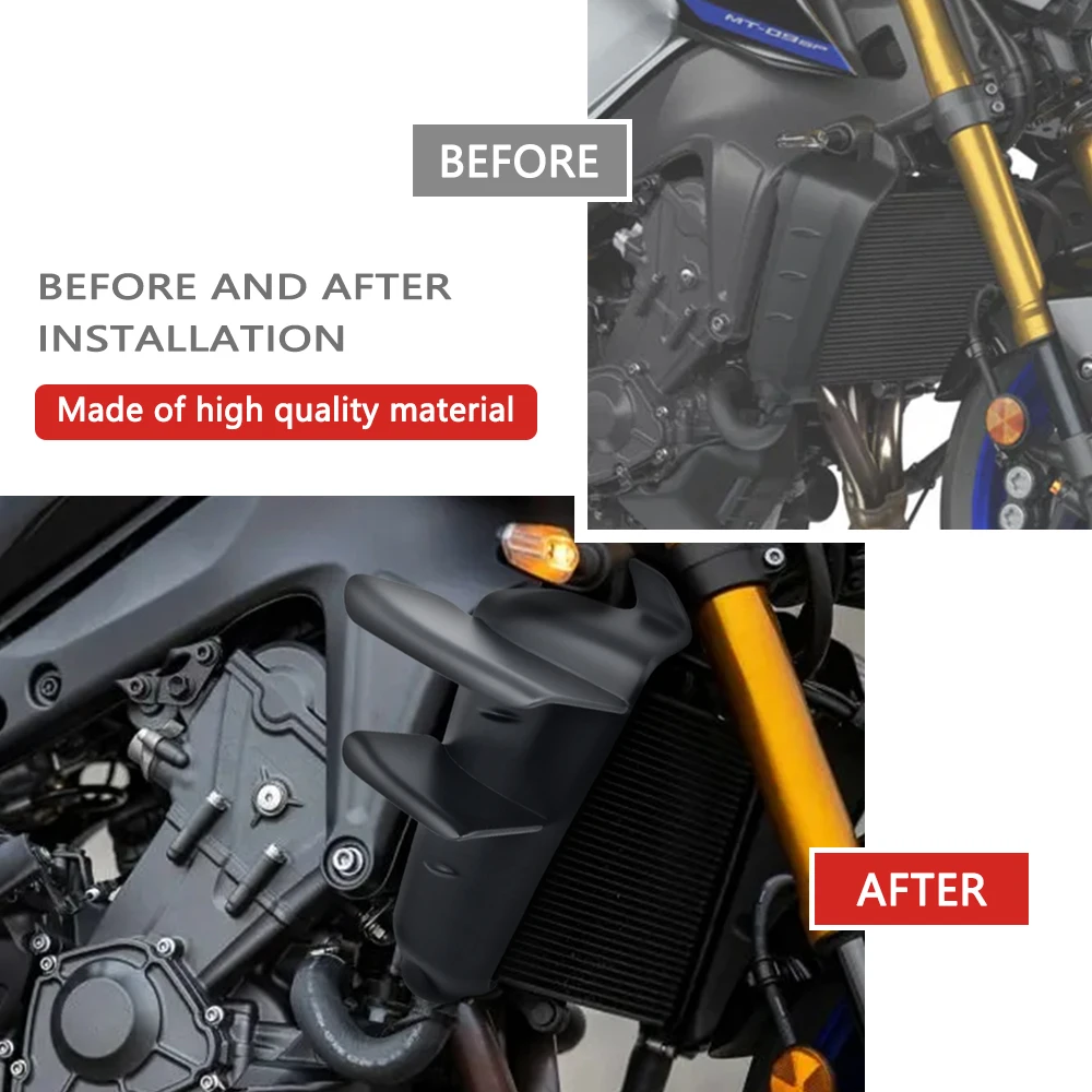 Для MT-09 MT09 SP 2021 2022 2023, боковой обтекатель, боковой спойлер, спойлер для мотоцикла, аэродинамическое крылышко с фиксированным крылом mt09 2023