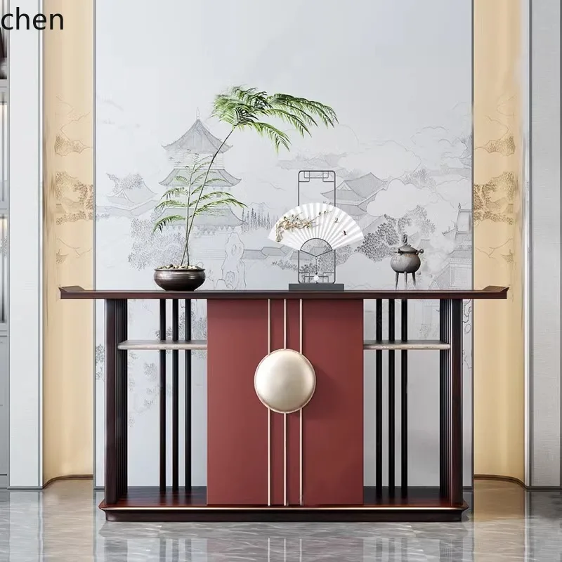 HXL light luxury solid wood entrance table end view table hotel side cabinet case several cases