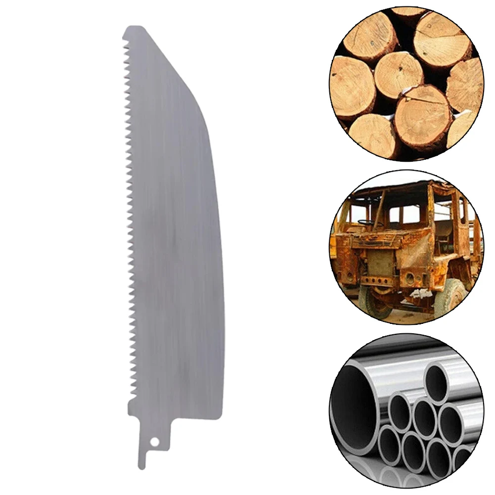 Strumenti lame per seghe alternative lama in acciaio inossidabile sostituzione della lama a forma di pesce lunghezza 175mm pratico utile