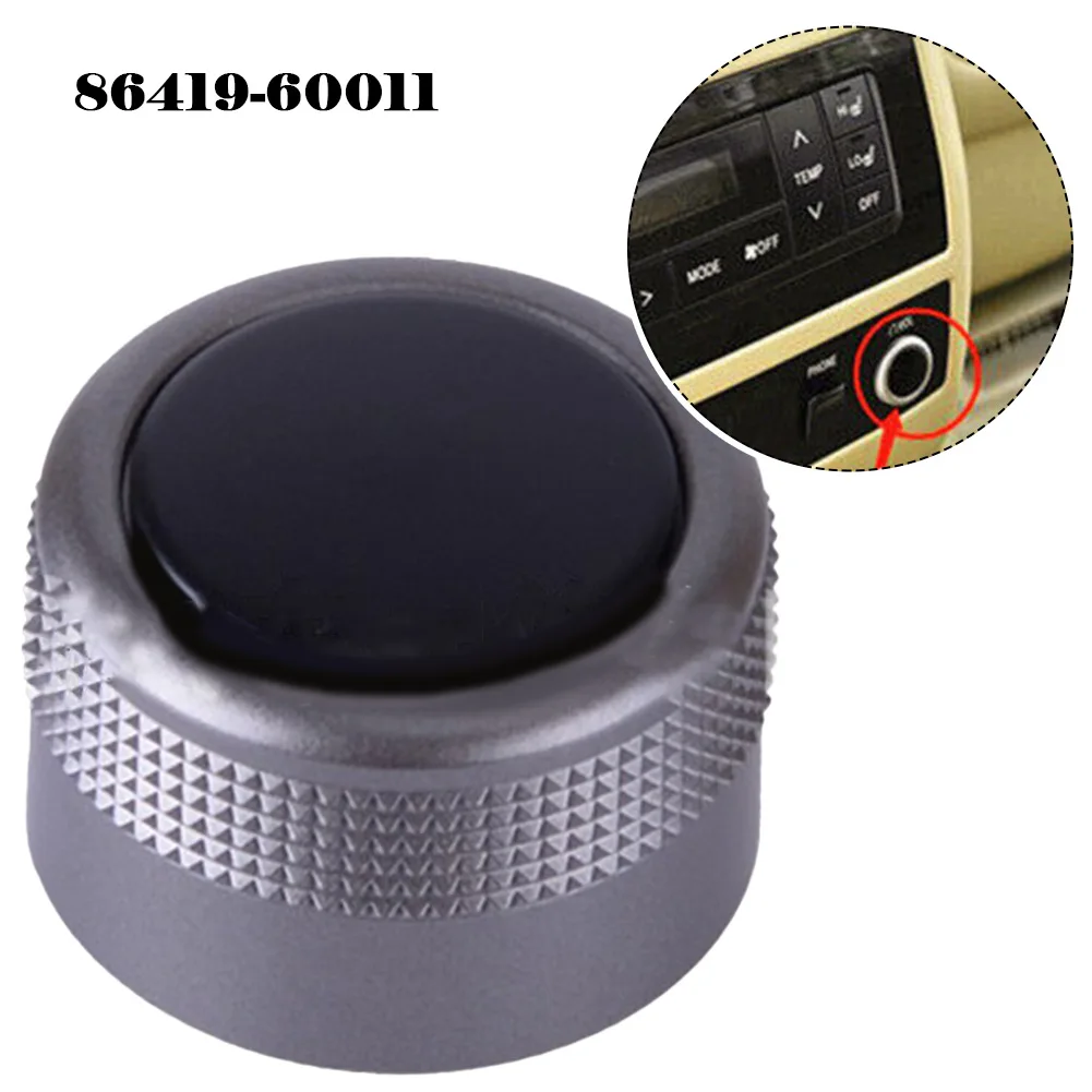 Direct Replacement Rear Row Volume Control Switch Knob for Toyota For Land Cruiser LC200 13 18 Tested for Reliability