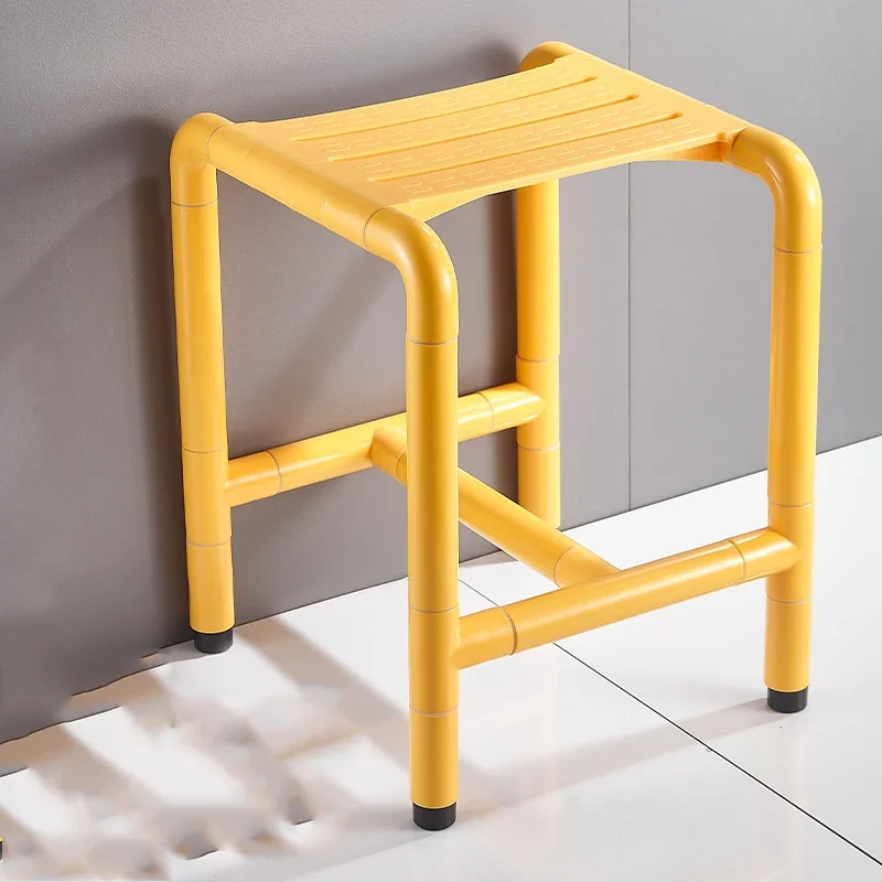 Portable Designer Bathroom Chair Shower Vanity Accessories Stool Living Room Camping Bedroom Taburete Plegable Trendy Furniture image 6