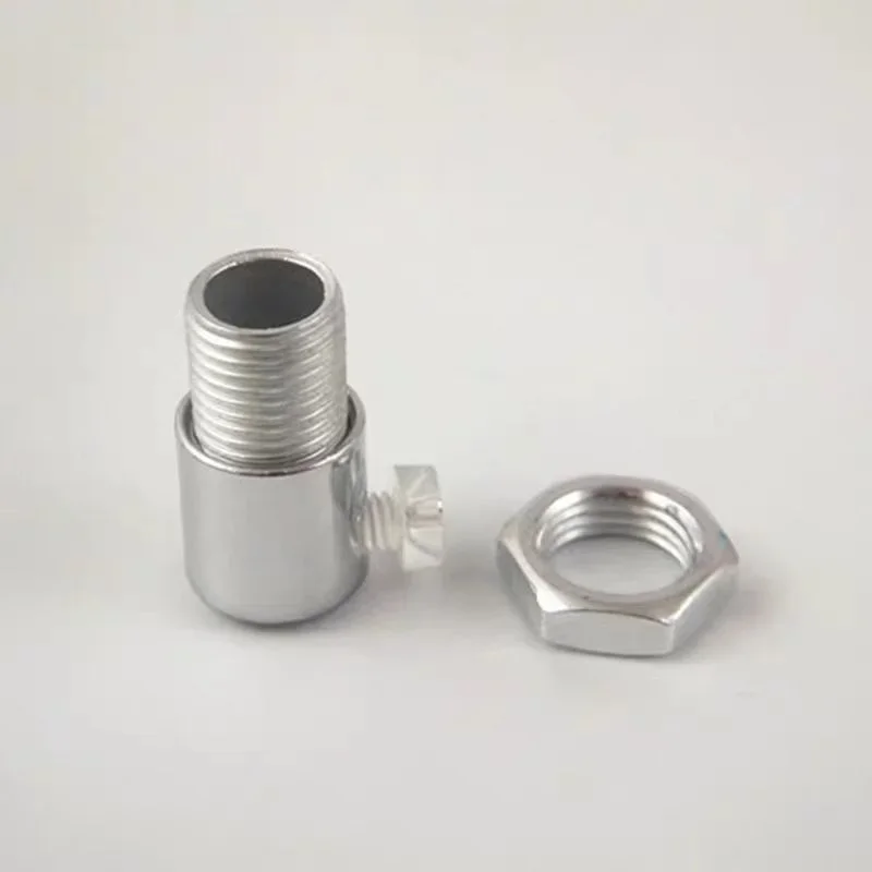 10 قطعة أسلاك الفولاذ سلك الطاقة قلادة مصباح قفل معدني كابل بطاقة رباط للكابل مكافحة سقوط قفل جهاز كابل ثابت بطاقة مصباح الأجهزة