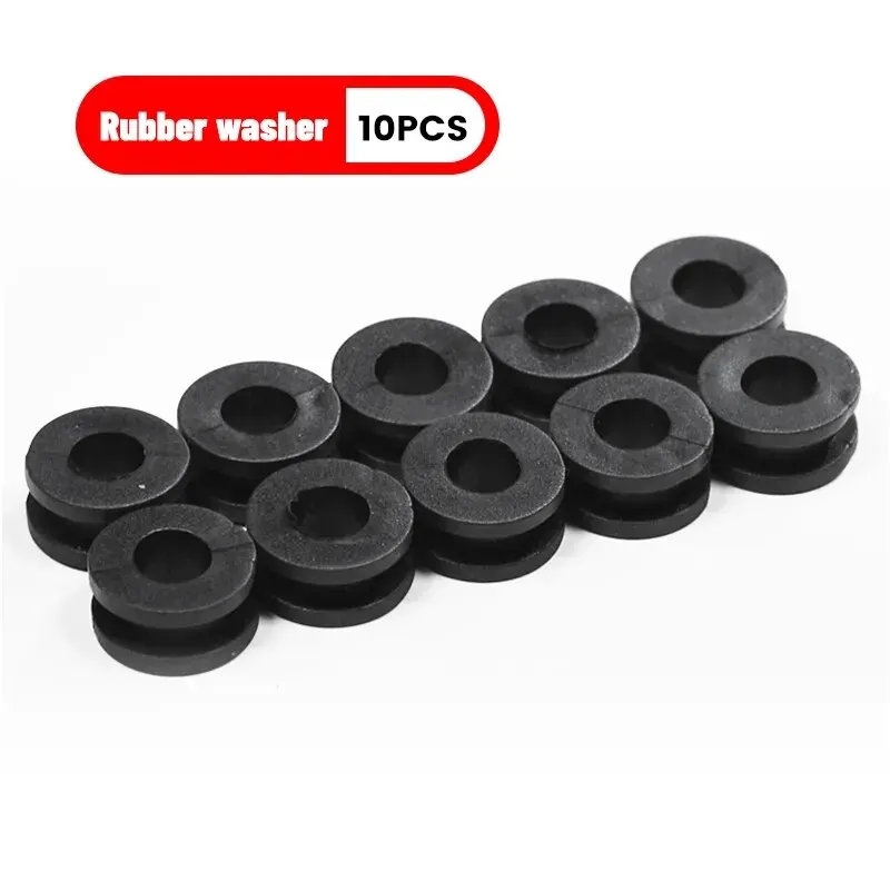 10X Kauçuk Grommets Motosiklet Kaplamaları İçin Yamaha R1 R6 R6s YZF750 YZF600 YZF1000For Honda CBR 954 929 600 Suzuki Kawasaki