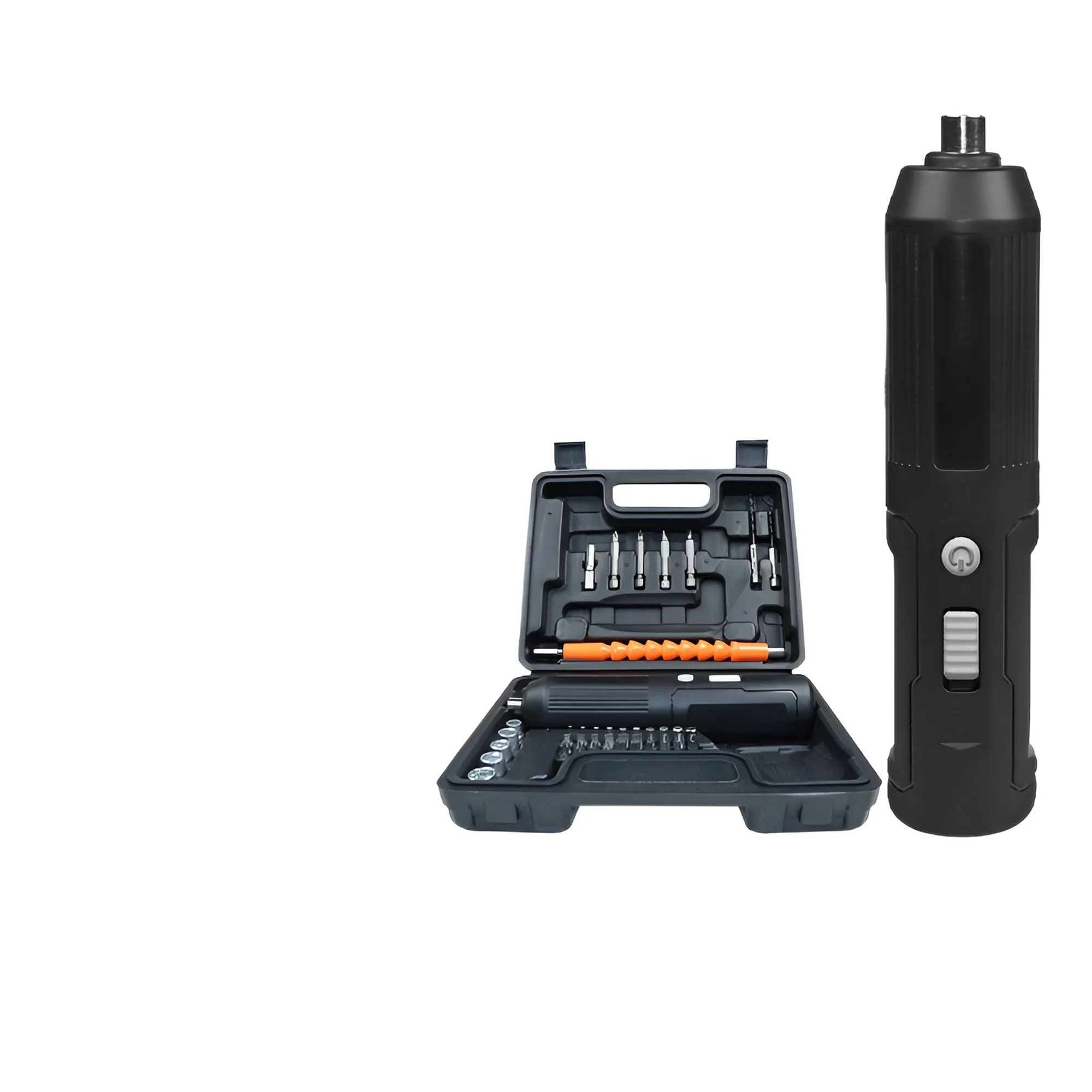 USB Rechargeable Lithium Electric Screwdriver - High Torque, Straight Handle, Fast Charging, 3.7V Cordless Drill