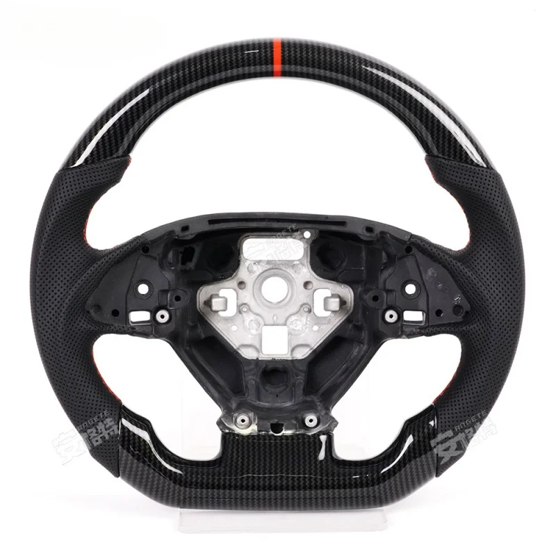 

For Chevrolet Corvette C7 (2014-2018) Mahogany & Carbon Fiber Pattern Sport Steering Wheel (Modified Part)