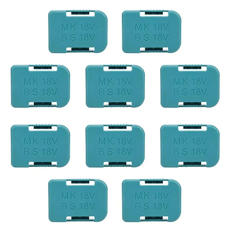10 pcs Battery Storage Fixed Bracket Installation Base Display Rack Belt Buckle For Makita 18V Lithium Battery BL1815 BL1830