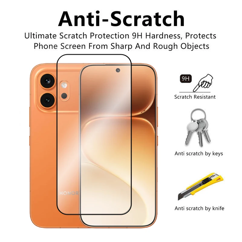 Für Honor 600 Displayschutzfolie, vollständige Abdeckung aus Glas, für Honor 600 Pro, gehärtetes Glas, für Honor 600 Kameraobjektivfolie – Detail 5