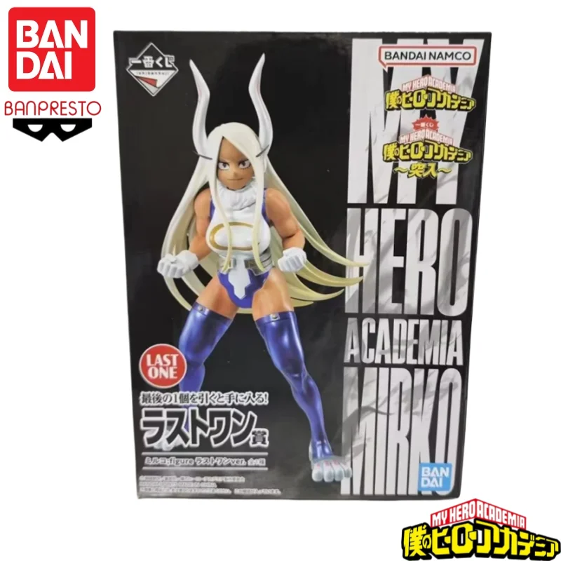 Op voorraad originele Bandai Banpresto My Hero Academia Age of Heroes Mirko Anime karakters Model speelgoed verjaardagscadeau garage