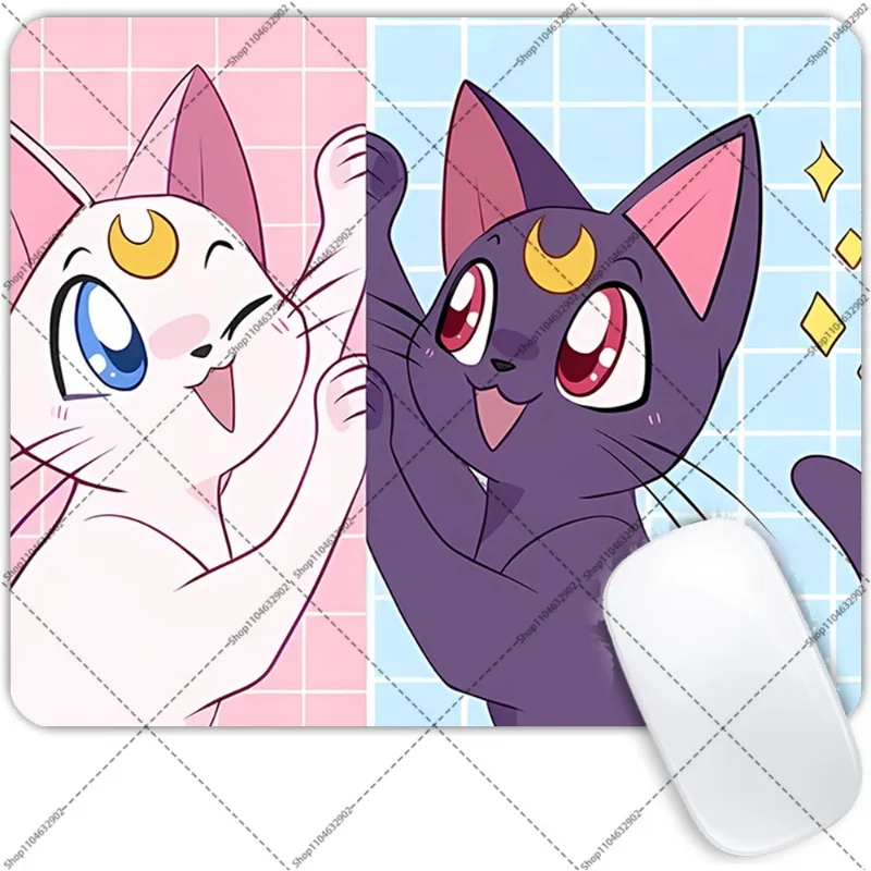 Sailor Moon Kawaii Mouse Pad Small Desk Pad Mouse Pad Wrist Protector Cute Decorations E-Sports Mousepad Birthday Party Gifts view 6