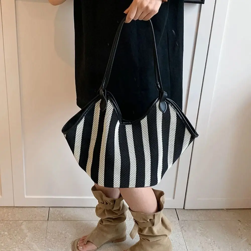 

Large Capacity Storage Shopping Bag Casual Oversize Basket Shopper Bag Portable Fashion Straw Beach Bag Summer