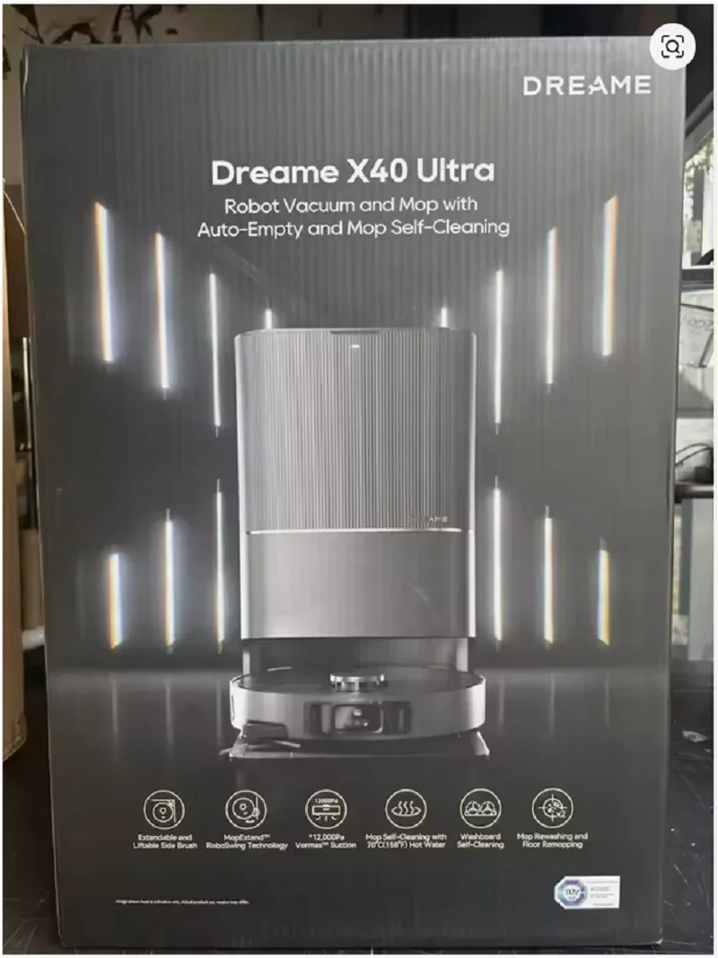 

HOT SALES FOR Dreame X40 Ultra Robotic Vacuum - with Removable & Liftable Mop, New Model