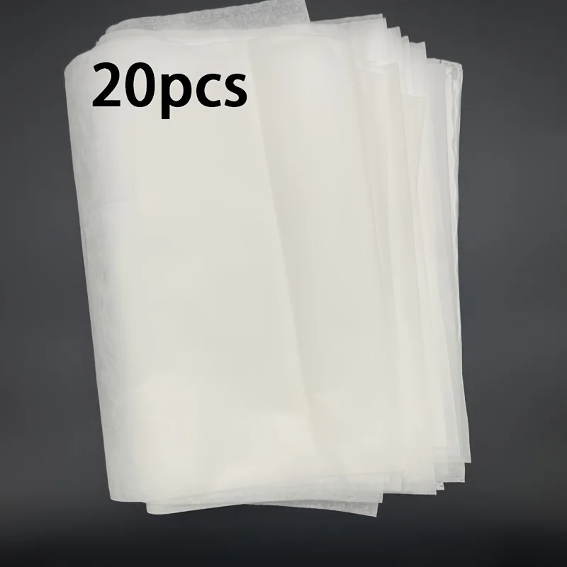 20pcs disposable dust covers, non-woven dust storage bags, drawstring storage bags, travel shoe bags, dust-proof shoe covers