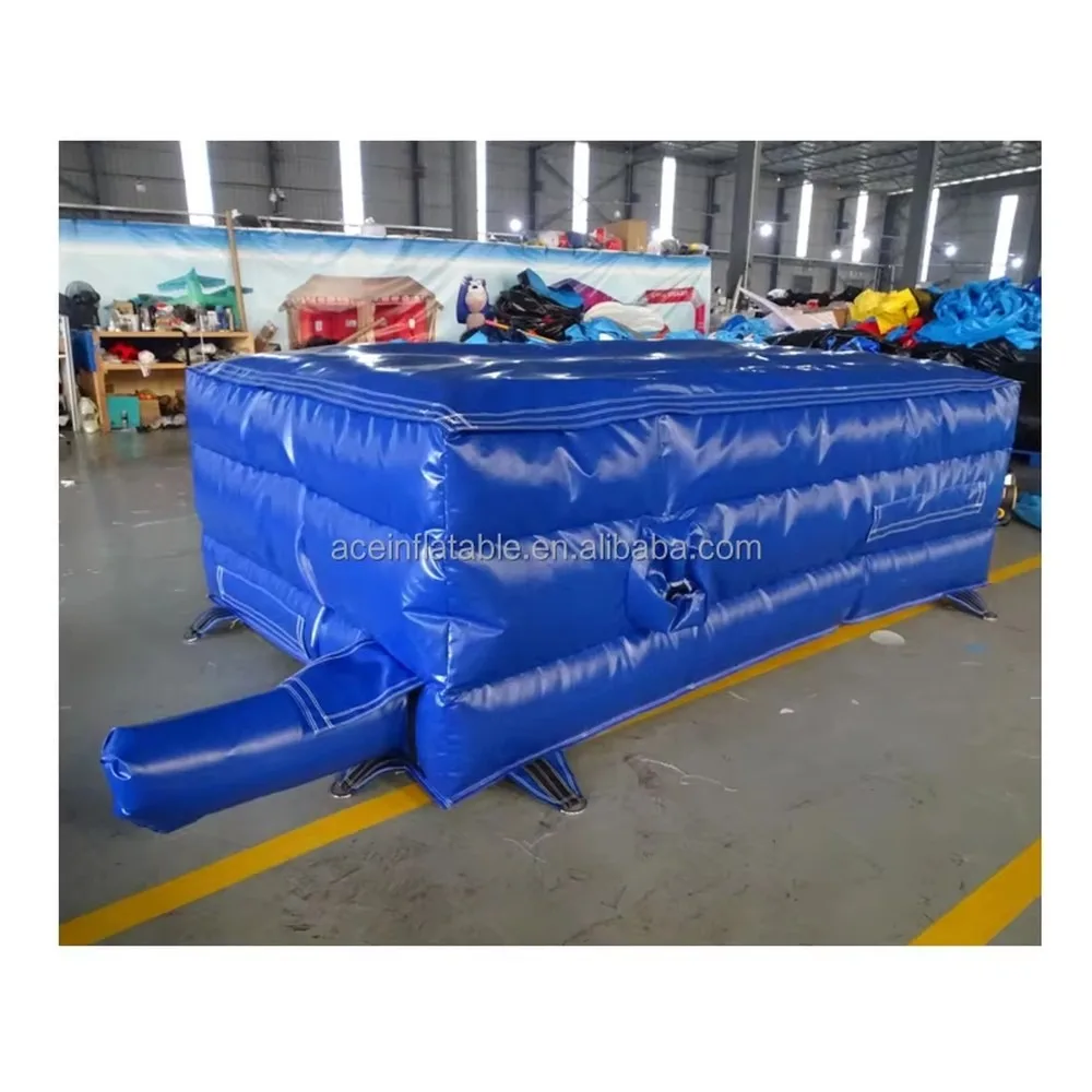 Inflatable Airbag Landing Mat Gymnastics Gym Jumping Bag Portable Safety Sport Park Trampoline Airbag for Training