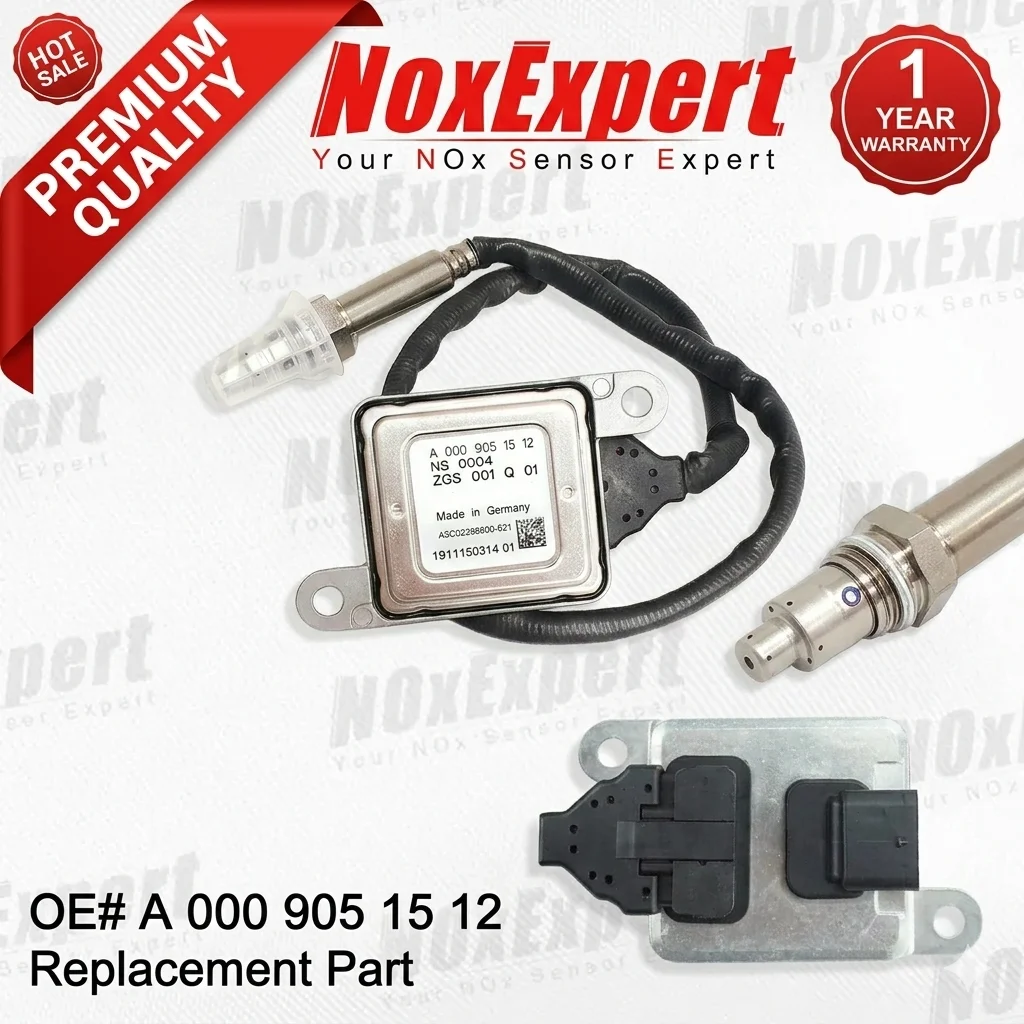 

NOxExpert NOx Sensor A0009051512 for Mercedes-Benz W166 W205 W213 W222 W447 GLE GLS S-Class Nitrogen Oxide Sensor 5WK96681C