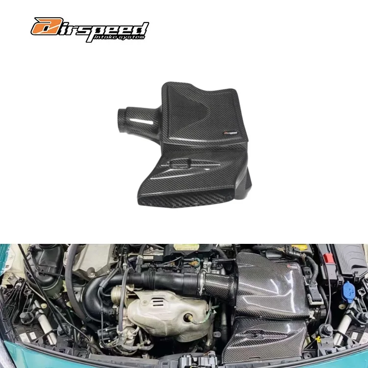 

Airspeed Real Car Data Development Dry Carbon Fiber Cold Air Intake System Auto Modify Parts for Benz CLA A-Class W176 M270 2.0T