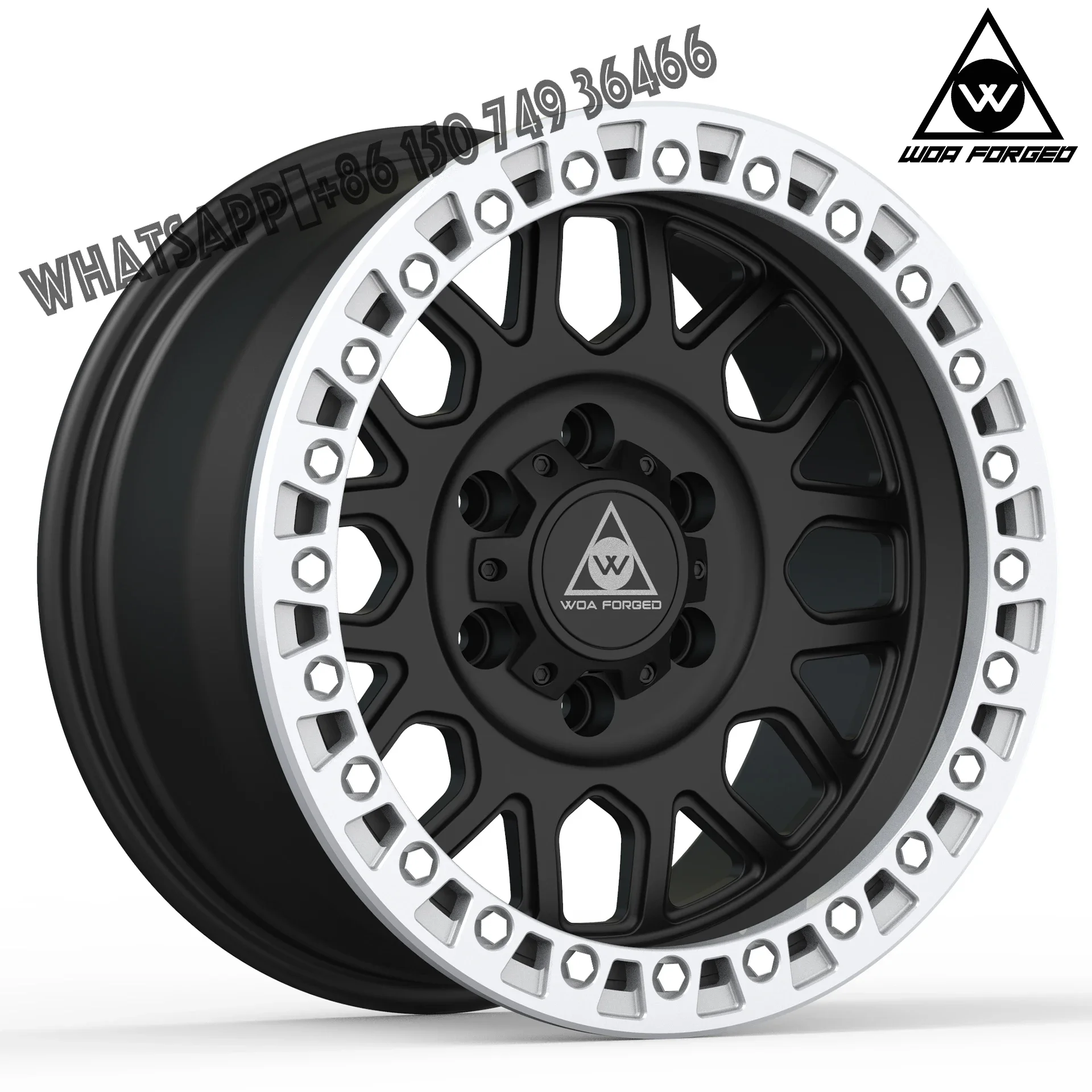 

[Off-Road Wheel] 17 18 Inch 4x4 6*139.7 5*127 5*130 Off-road Wheel 6 Hole Bead Lock SUV Wheel